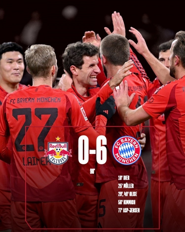 拜仁再胜!卫冕冠军继续领跑 拜仁再胜!卫冕冠军继续领跑